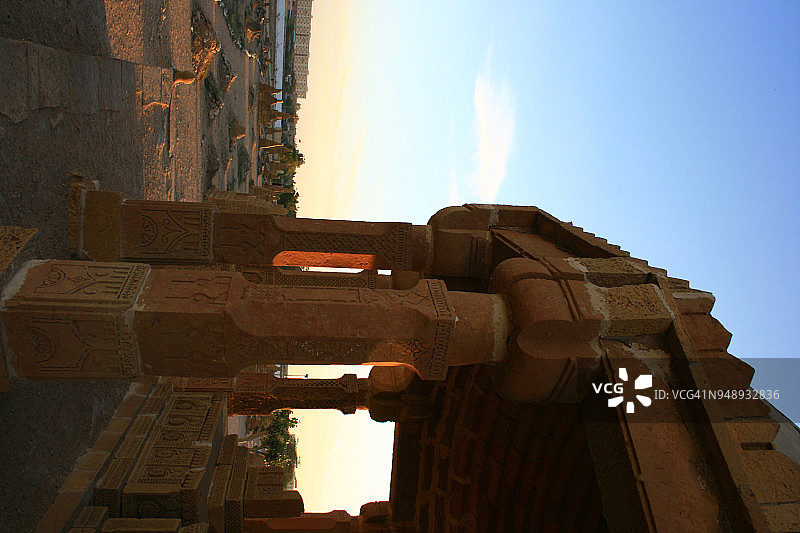 巴基斯坦卡拉奇的乔昆迪墓群图片素材