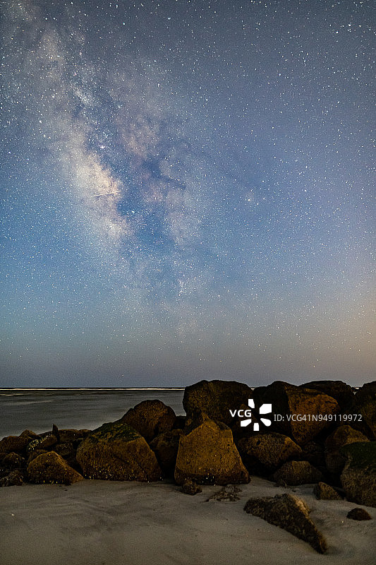 Folly Badlands银河图片素材