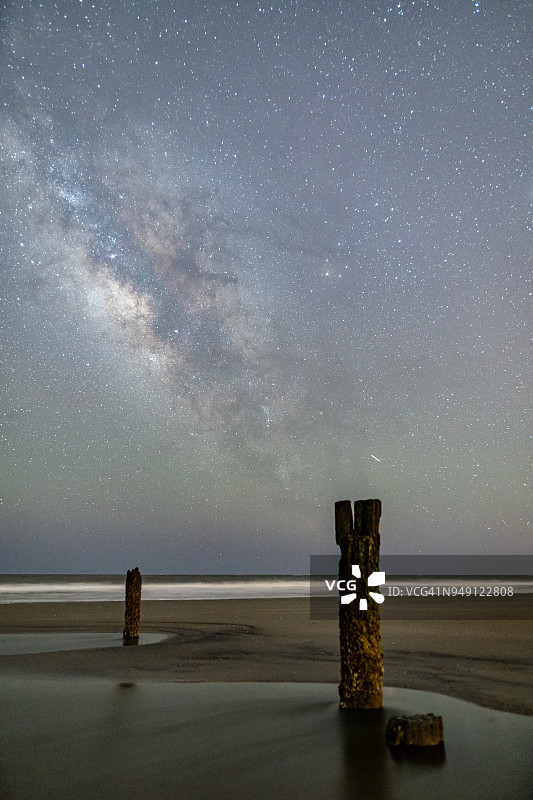 Folly Badlands银河图片素材