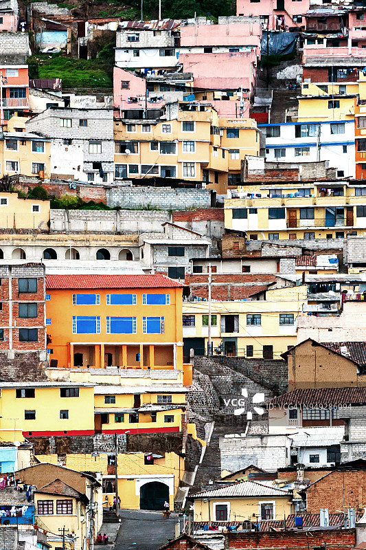 厄瓜多尔山坡社区图片素材