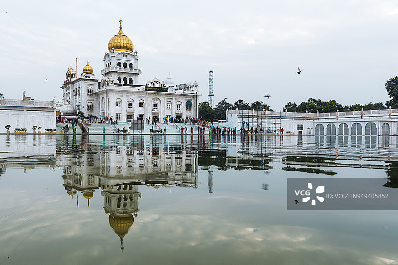 班格拉·撒西卜谒师所，新德里图片素材