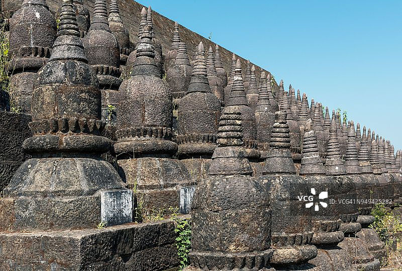 缅甸妙乌寇唐佛塔图片素材