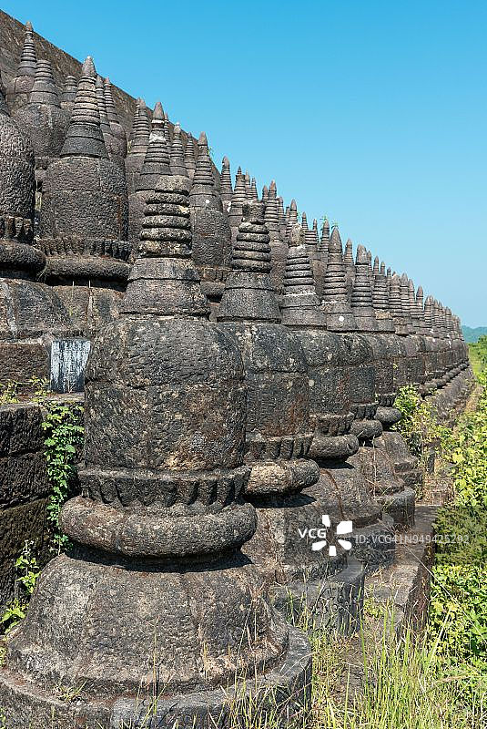 缅甸妙乌寇唐佛塔图片素材