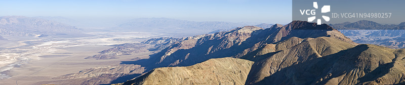死亡谷国家公园的但丁观景点图片素材
