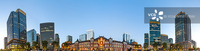 东京城市夜景图片素材