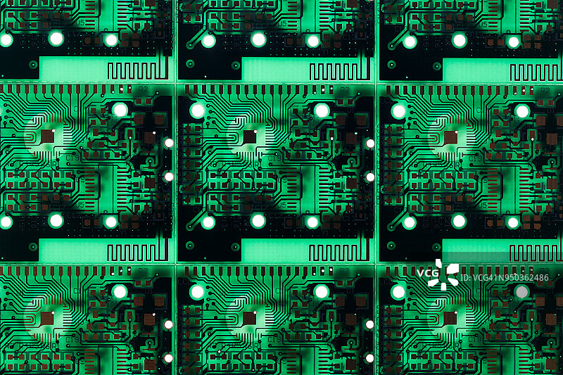 电路板印刷生产图片素材