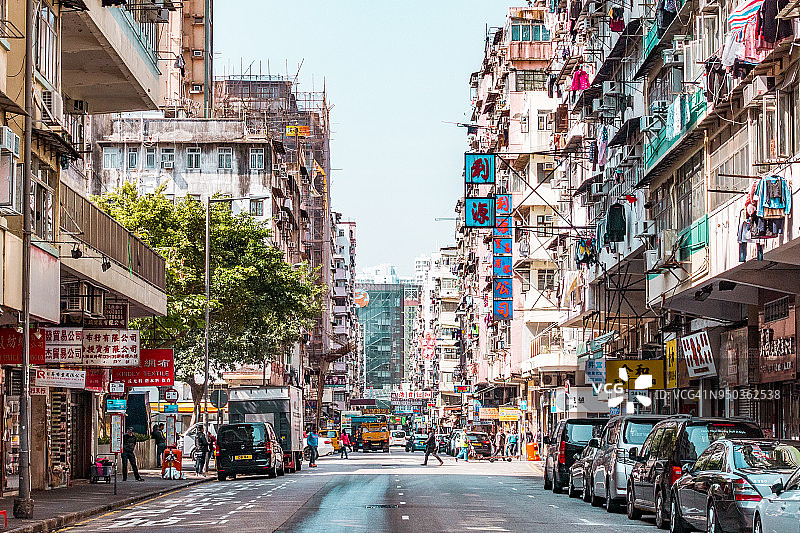 香港深水埗图片素材