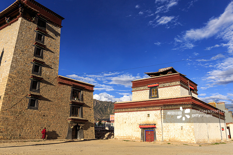 桑耶寺，西藏自治区图片素材