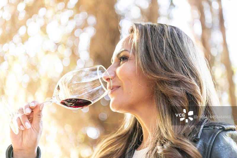 葡萄酒时光图片素材