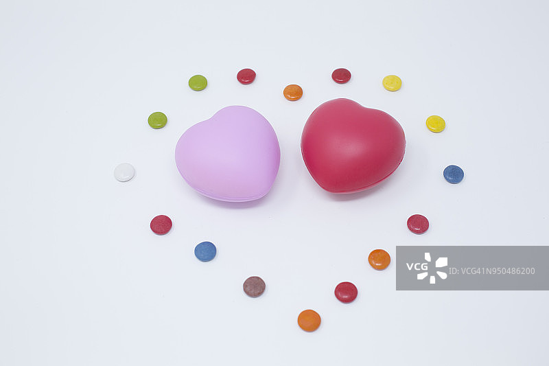 浪漫的心图片素材