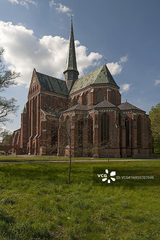 多伯兰敏斯特前西多会修道院，位于德国梅克伦堡-西波美拉尼亚州巴特多伯兰图片素材