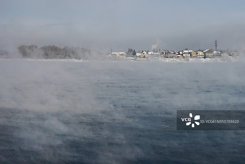 俄罗斯伊尔库茨克安加拉河图片素材