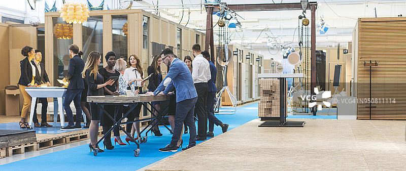 商务团队工作场景图片素材