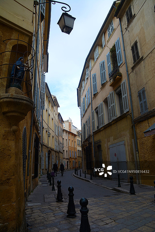 法国普罗旺斯艾克斯街景图片素材