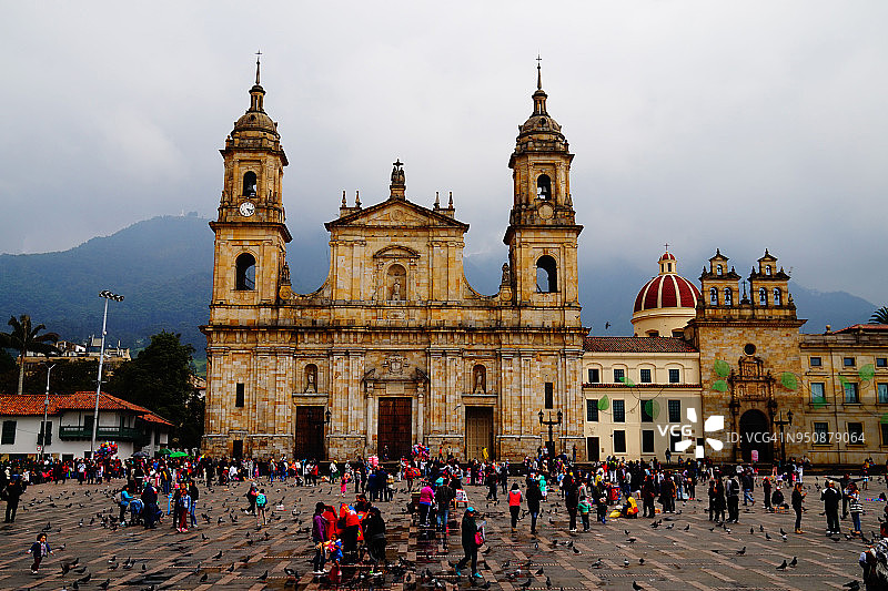 哥伦比亚波哥大教堂图片素材