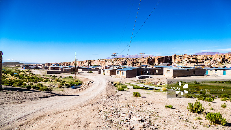 玻利维亚小村庄图片素材