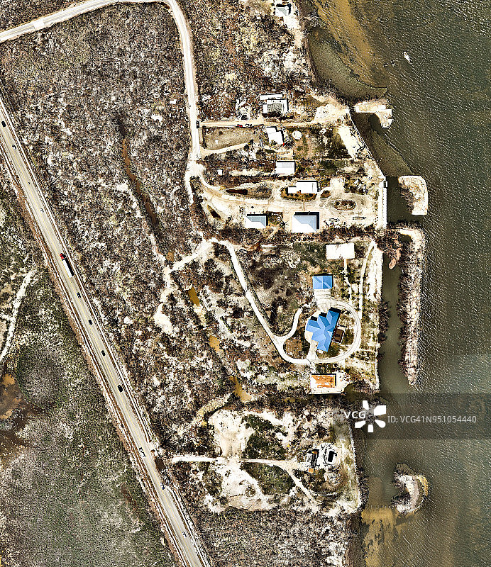 美国佛罗里达州沿海住宅区图片素材