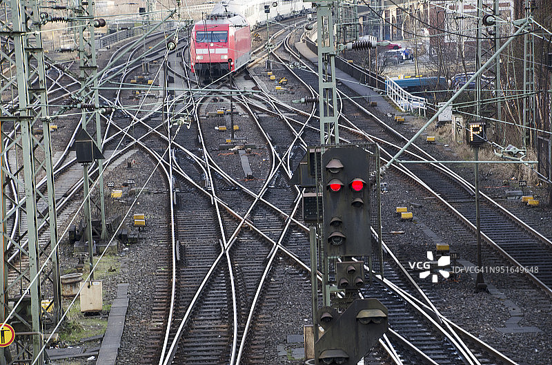 汉堡火车站图片素材