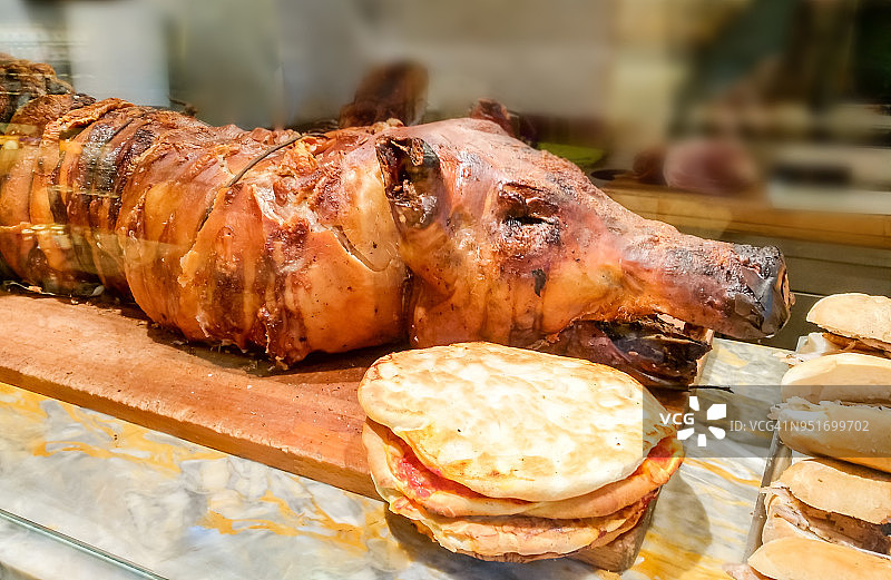 烤小猪图片素材