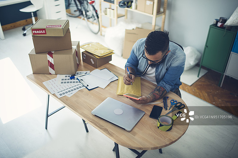 在线航运订单图片素材