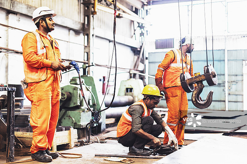 检查吊钩是否移动图片素材