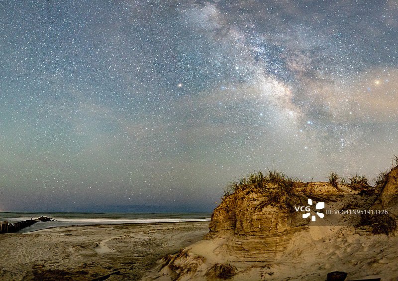 Folly Badlands银河图片素材