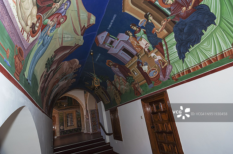 塞浦路斯基科斯修道院图片素材