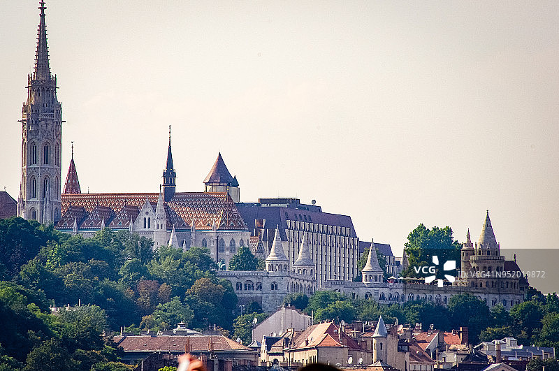 匈牙利布达佩斯城市天际线景观图片素材