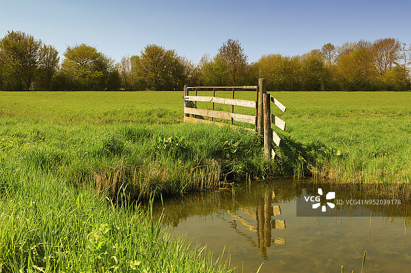 荷兰北荷兰省马克肯风光图片素材