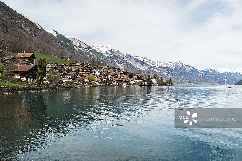 瑞士布里恩茨湖图片素材