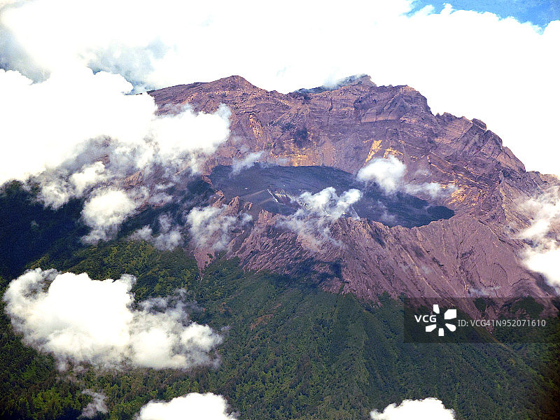 劳昂火山图片素材