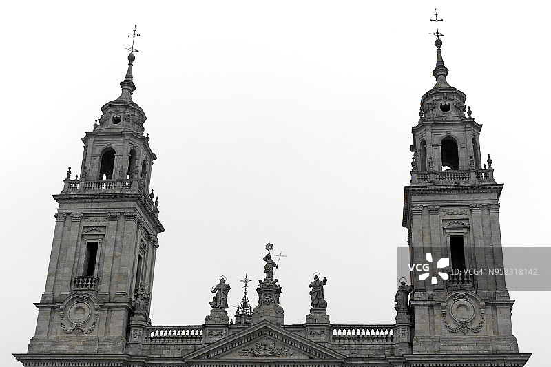 西班牙加利西亚卢戈大教堂图片素材