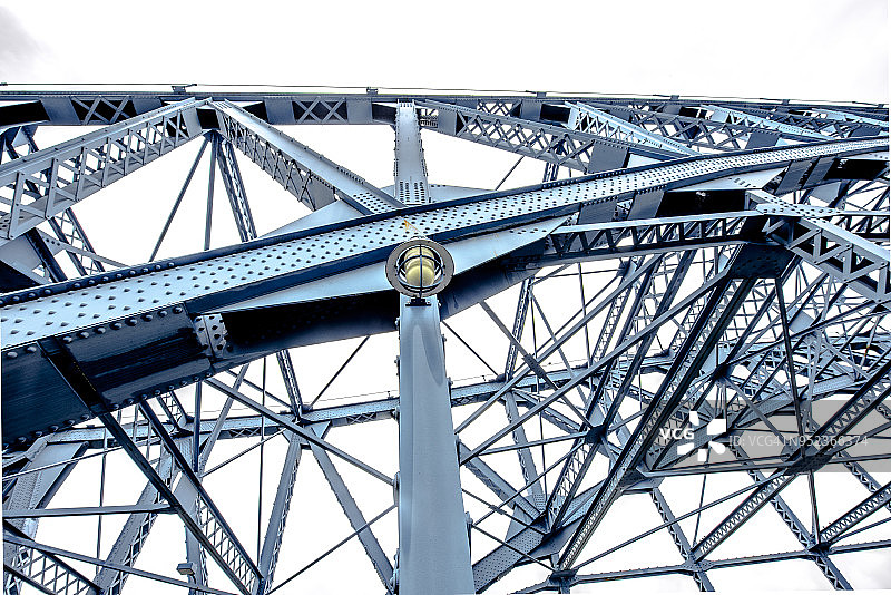 钢结构框架特写图片素材