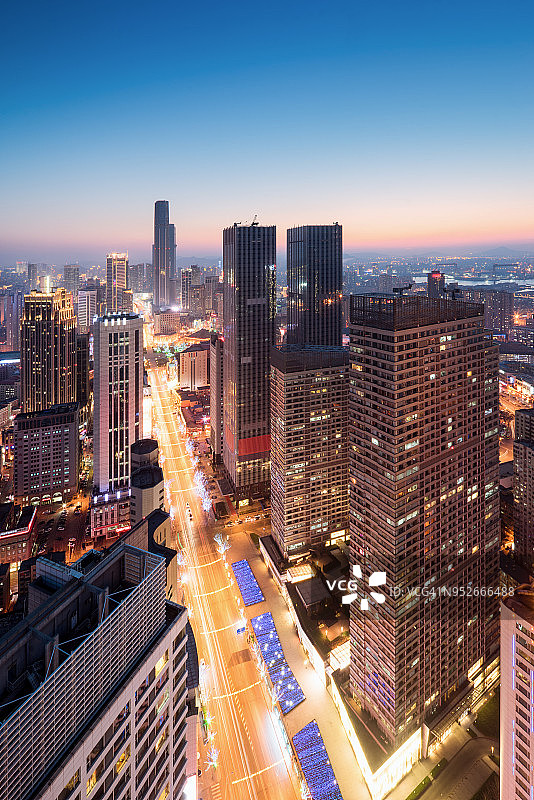 繁华的城市图片素材