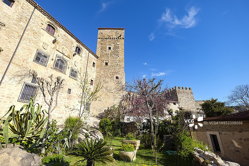 西班牙特鲁希略地标建筑图片素材