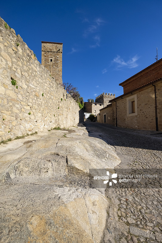 西班牙特鲁希略地标建筑图片素材