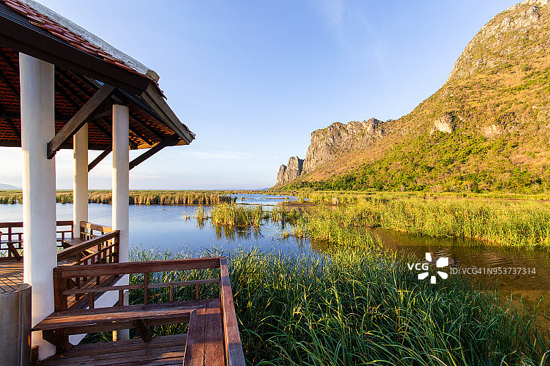 考参罗伊国家公园的走道图片素材