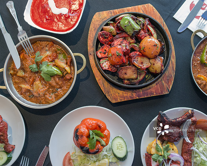 印度的食物图片素材