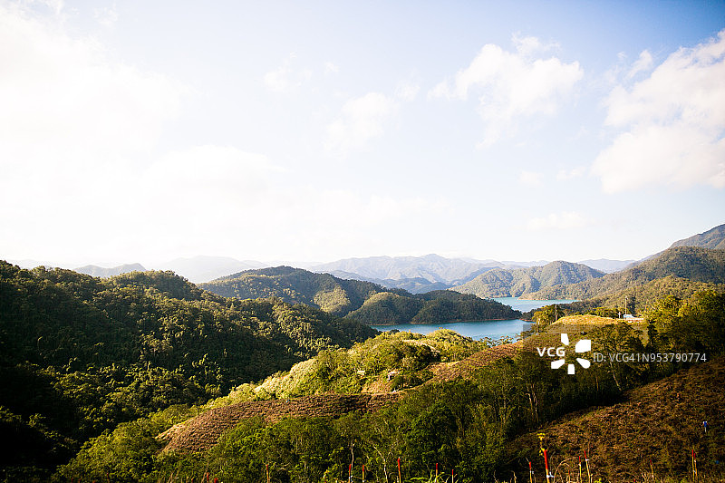 从山顶俯瞰图片素材