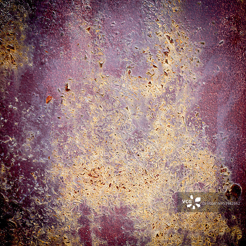 生锈金属锅铲纹理图片素材