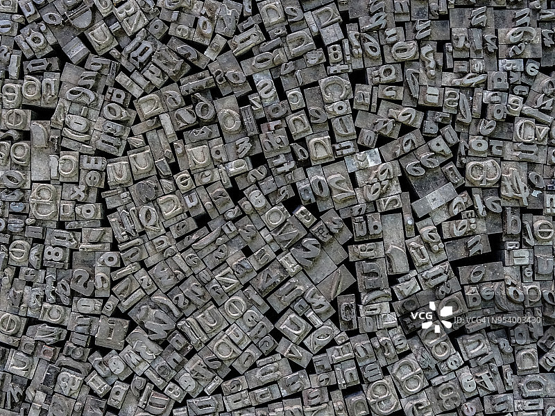 热金属字图片素材