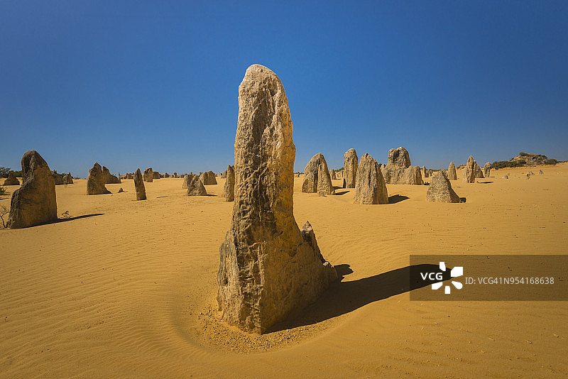 南奔国家公园尖峰石阵，澳大利亚西澳大利亚州图片素材