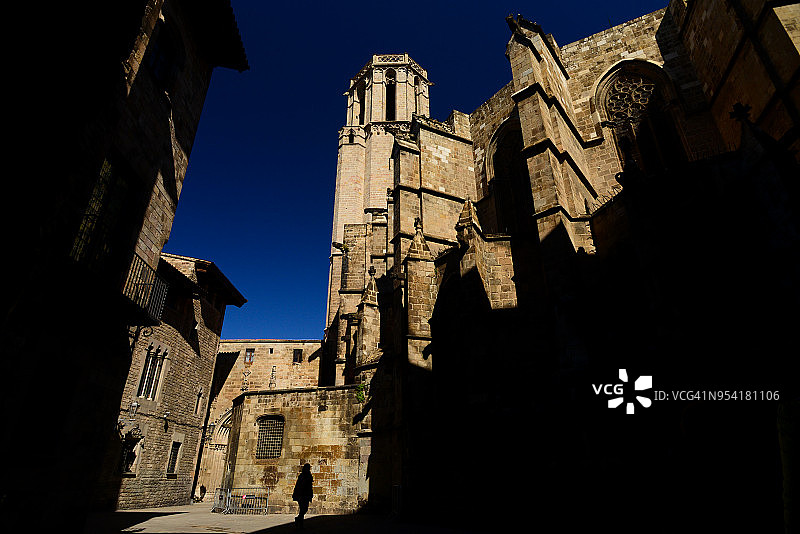 巴塞罗那大教堂图片素材