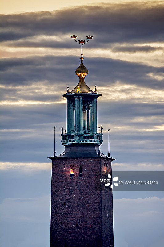 瑞典斯德哥尔摩城市风光图片素材