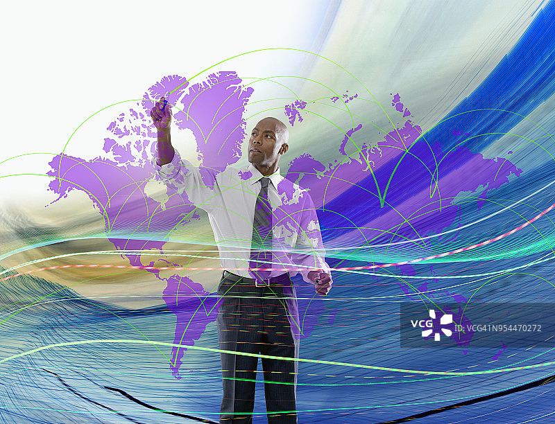 互联网时代的全球战略图片素材