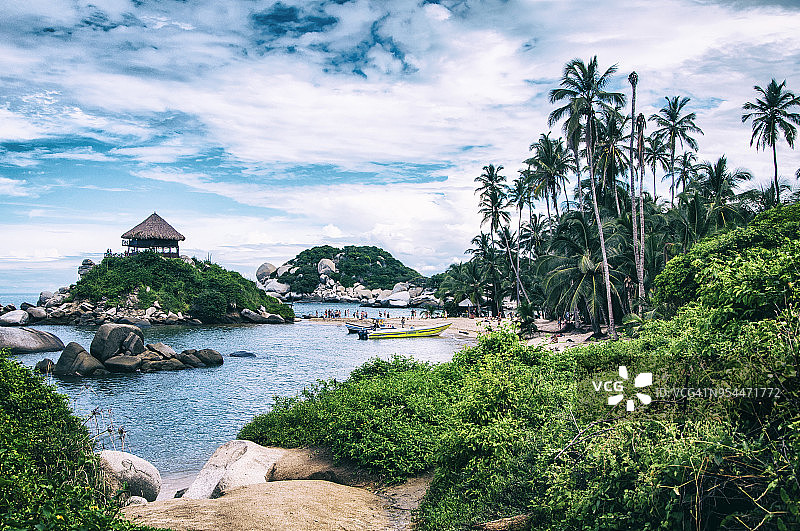 泰罗纳国家公园，哥伦比亚图片素材