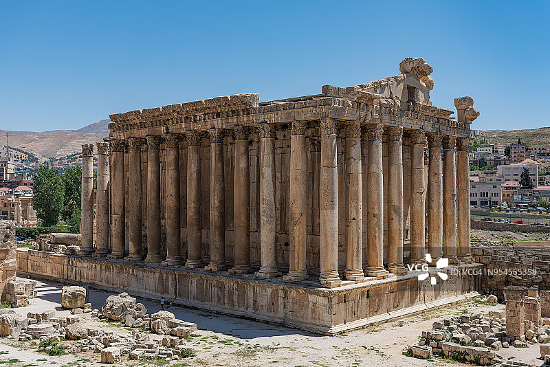 巴尔贝克酒神庙图片素材