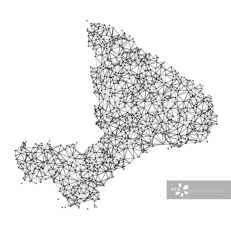马里地图网络黑白图片素材