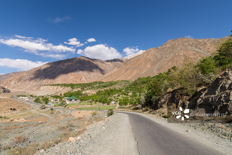 金色山谷图片素材