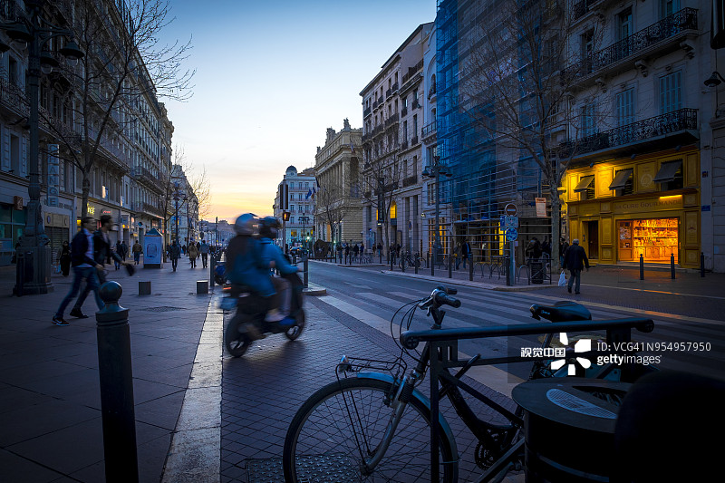 马赛市中心图片素材